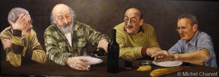 Partage du vin et pain — Michel Charvet
