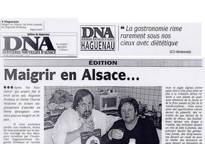 Article DNA — Maigrir en Alsace